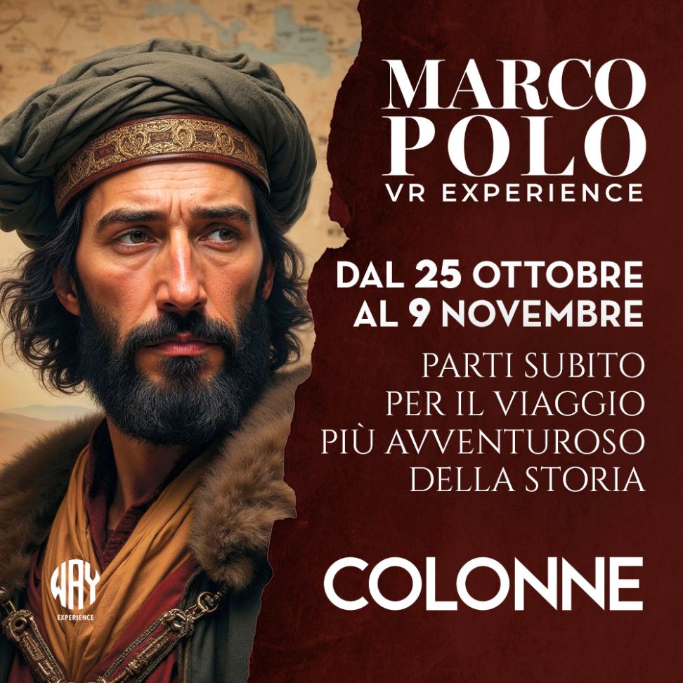 Immagine evento Marco Polo VR Experience a Colonne Shopping Centre